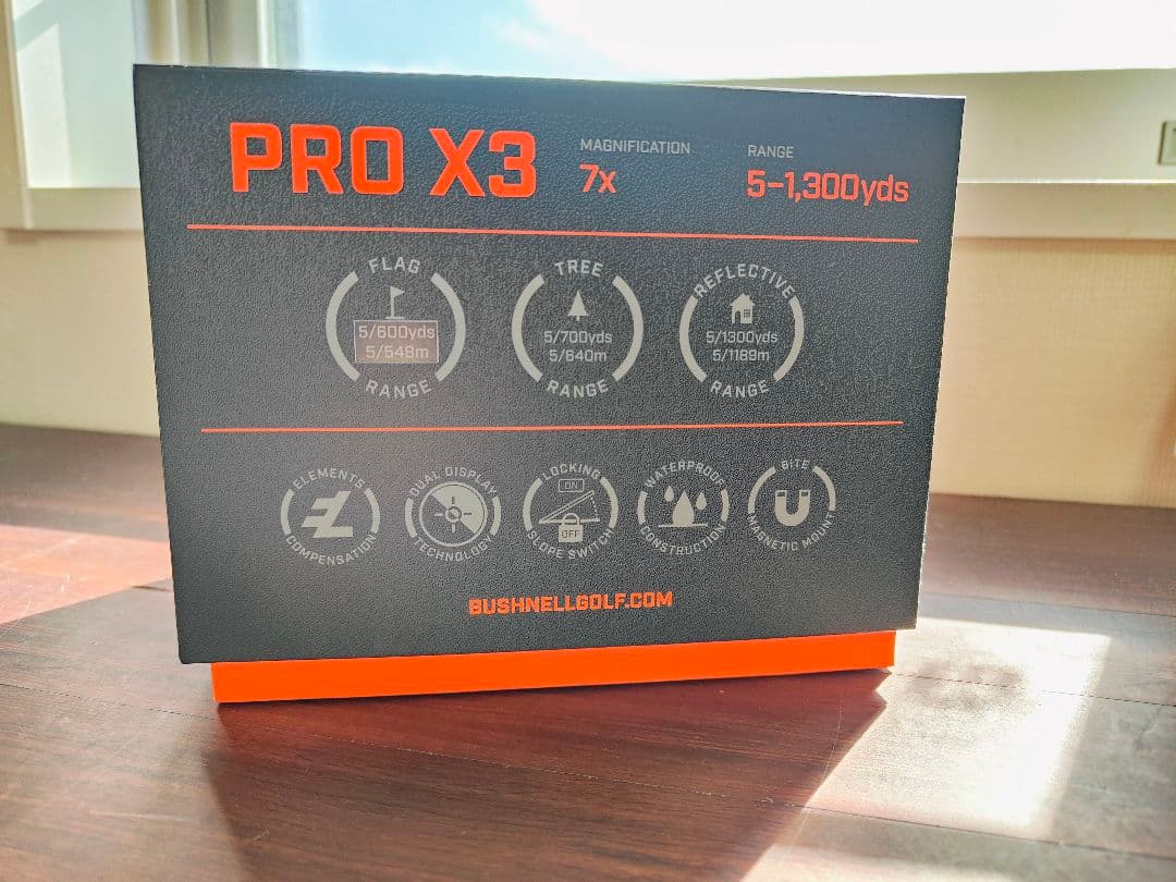 ※本日限定価格【新品未使用品】Bushnell　PRO X3