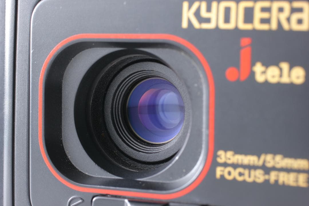 【美品　整備済】京セラ J tele (ヤシカ DF-10) カメラ #921