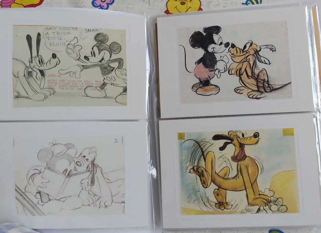 ディズニーポストカードまとめ売り　 （ファイル①）