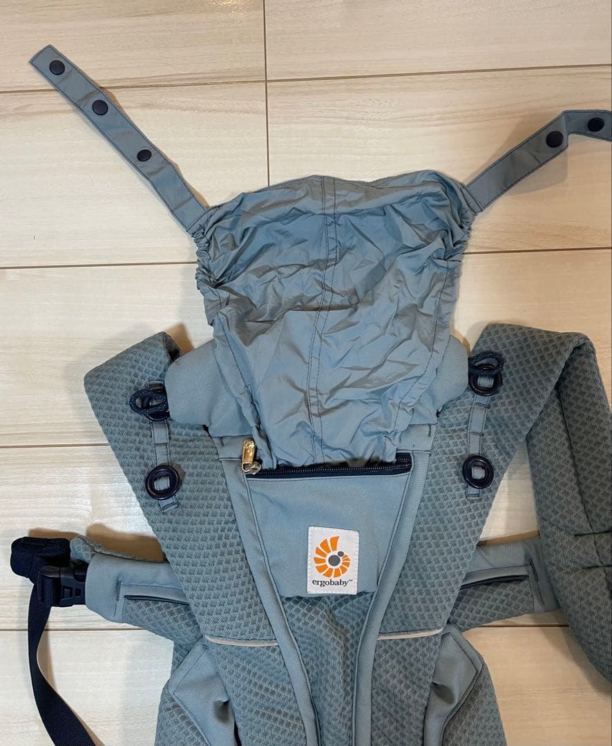 エルゴベビー オムニ ブリーズ 抱っこ紐 スレートブルー