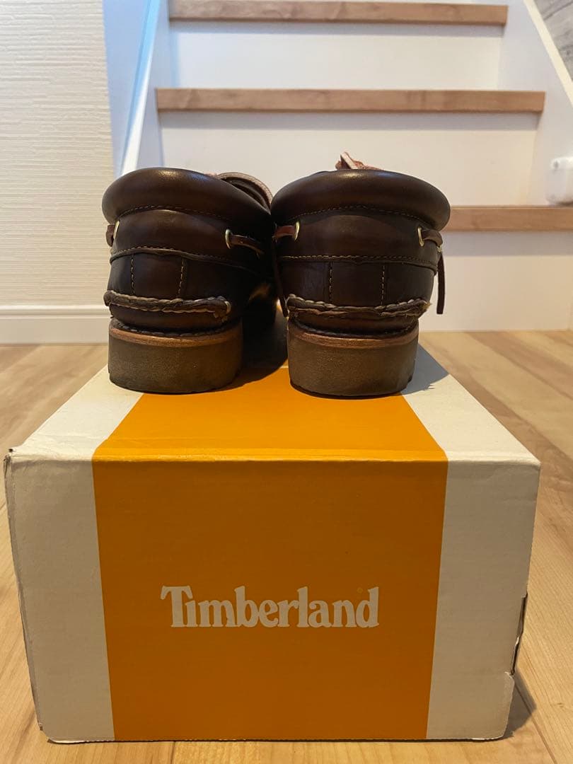 Timberland ティンバーランド3eye 25.5㎝　ブラウン