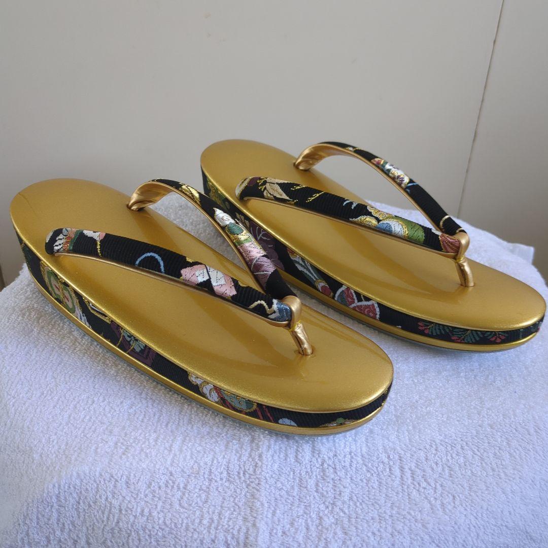 着物　和服　バッグ　草履　かくふ謹製　和装用　ハンドバッグ　草履　セット和装履物