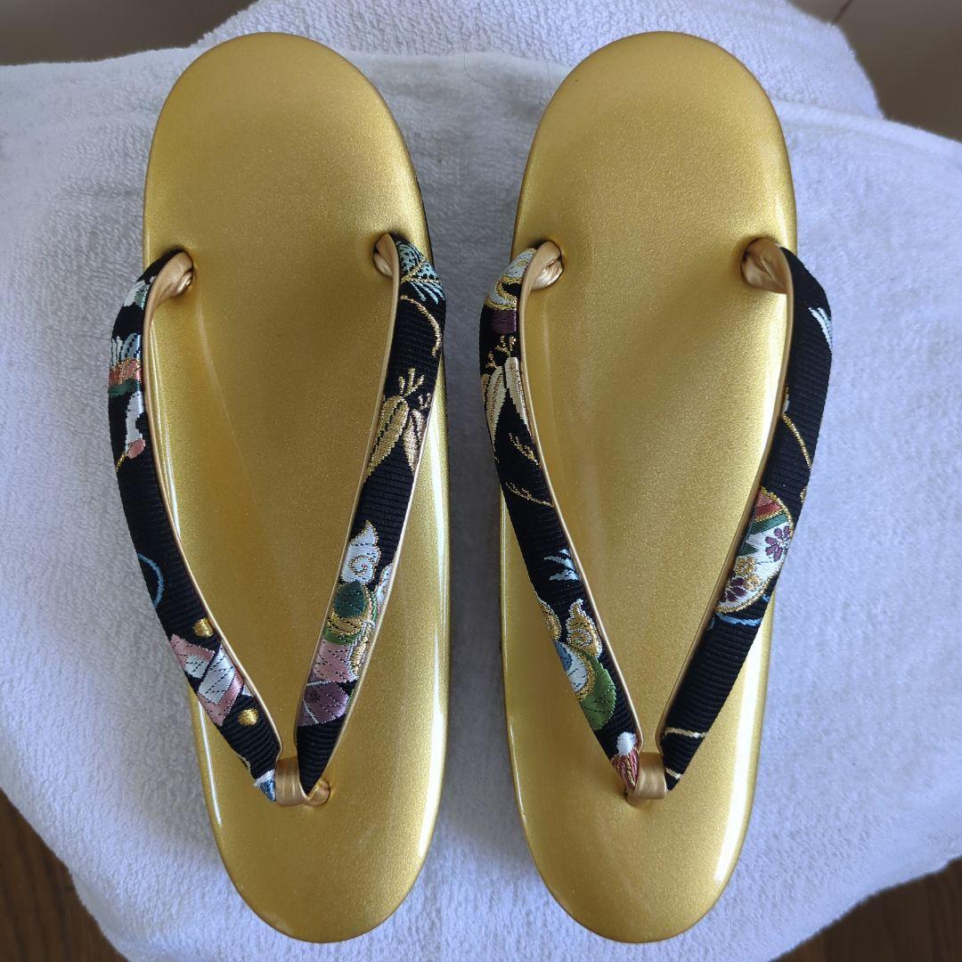 着物　和服　バッグ　草履　かくふ謹製　和装用　ハンドバッグ　草履　セット和装履物