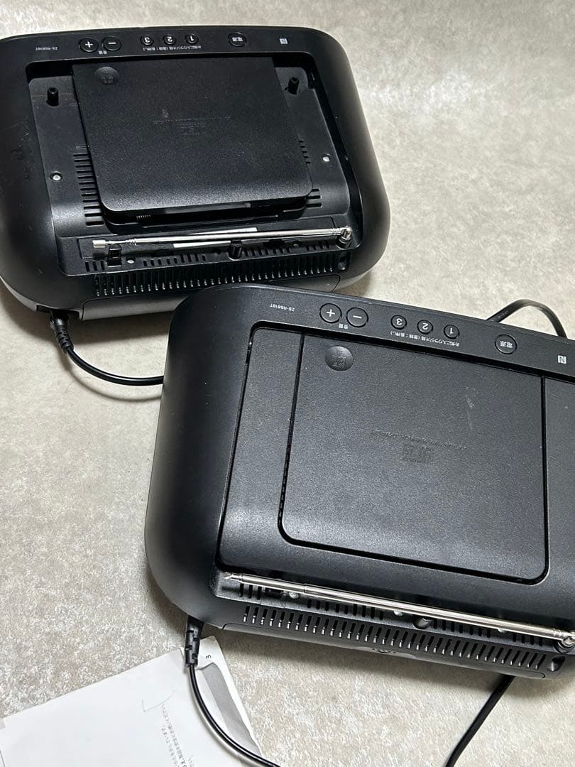 2台 現状品 SONY ZS-RS81BT CDラジオ Bluetooth