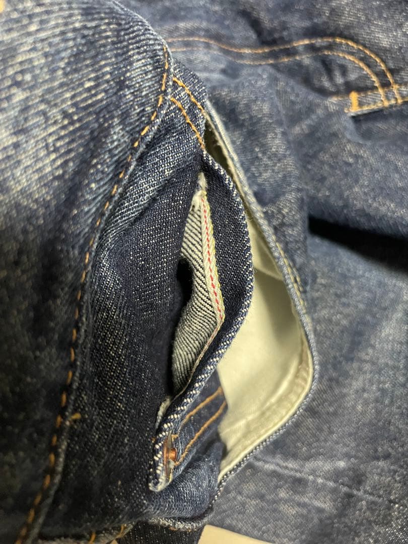 ✨tom8 リーバイス 505 bigE USA製 赤耳セルビッジ W34