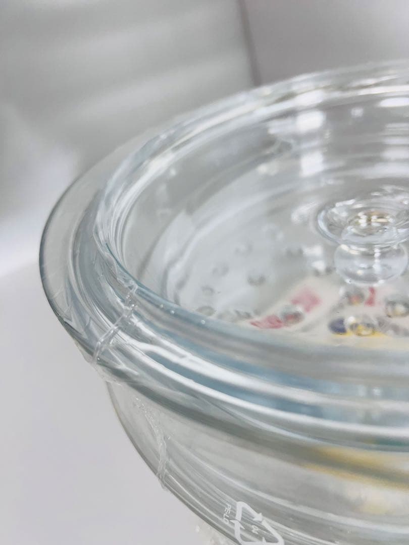 新品未使用 ARCO FLAM ガラス製蒸し器 セイロ超耐熱ガラス フランス製