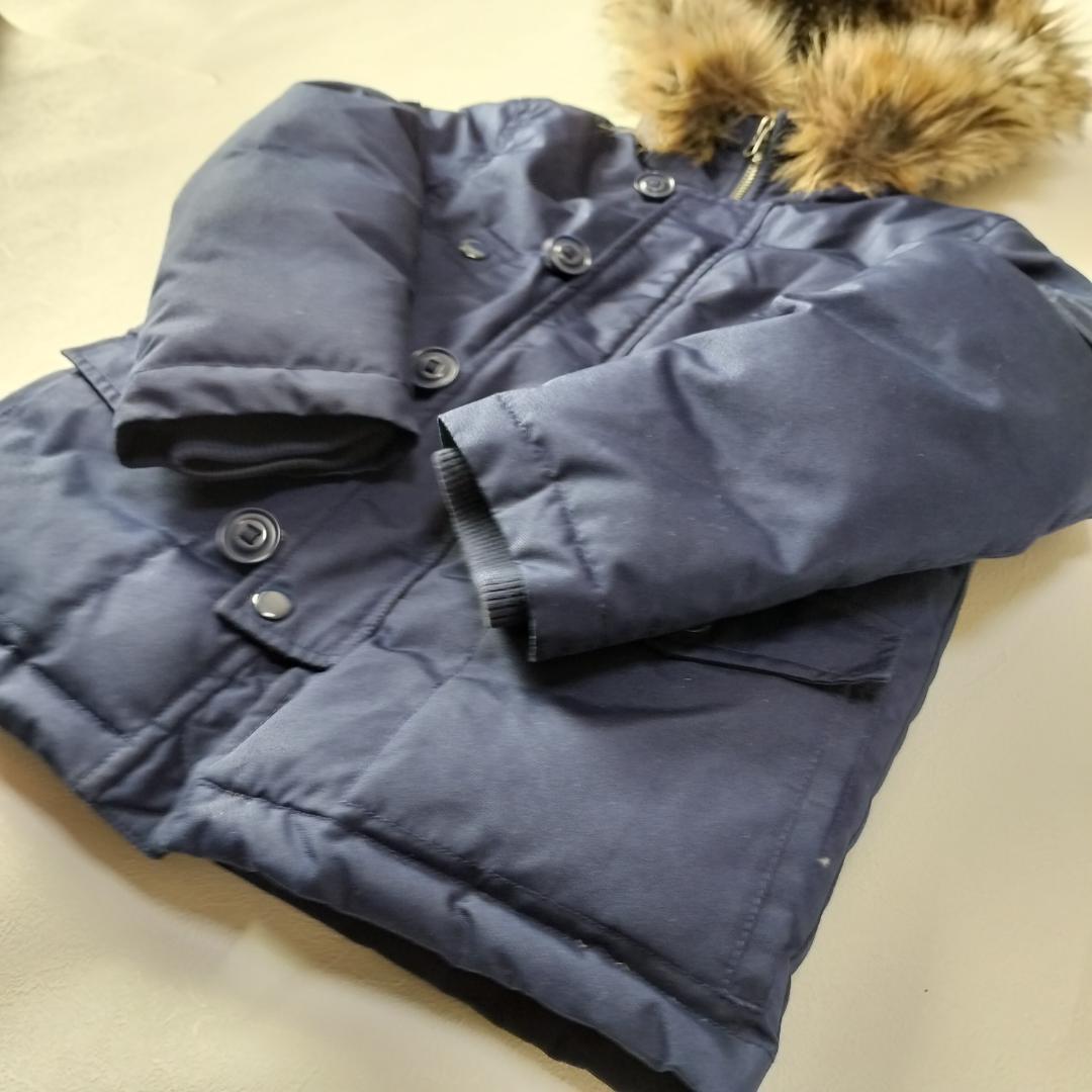 美品✨️ポロラルフローレン ダウンジャケット6サイズ 120相当 ファー フード