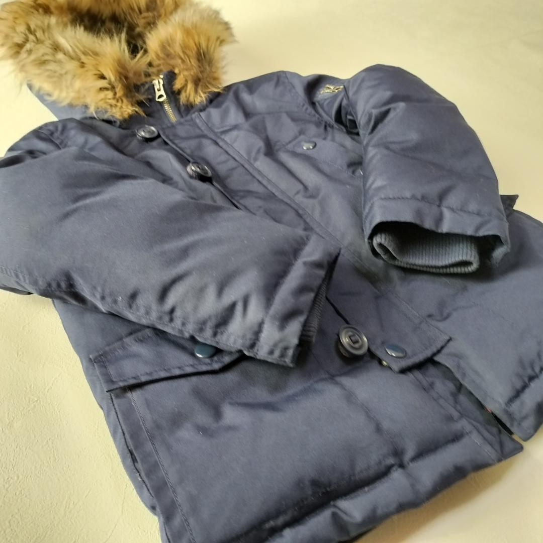 美品✨️ポロラルフローレン ダウンジャケット6サイズ 120相当 ファー フード