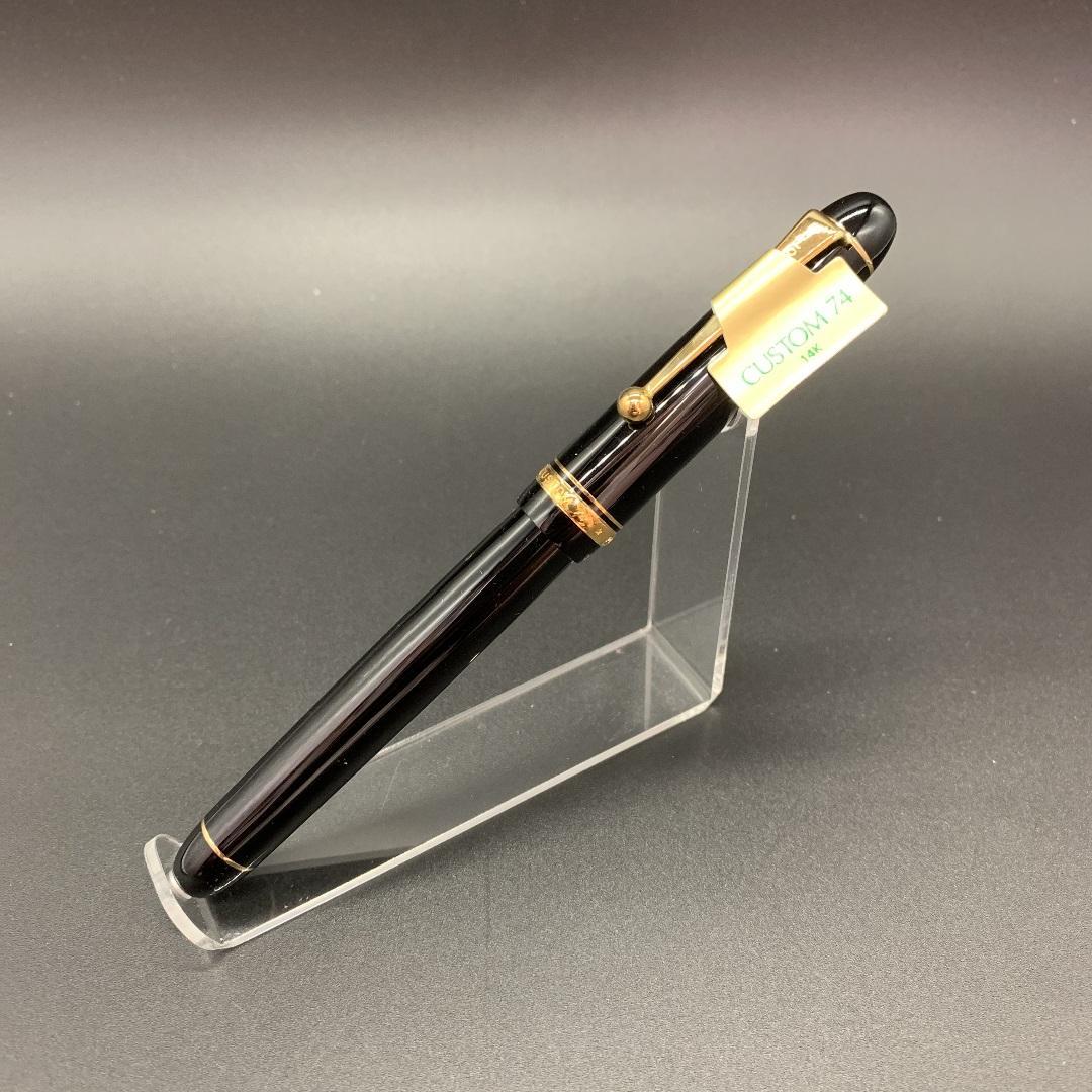 パイロット 万年筆 カスタム74 太字 B ブラック