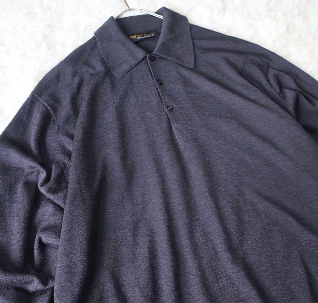 KAPTAIN SUNSHINE JOHN SMEDLEY ポロシャツ XL