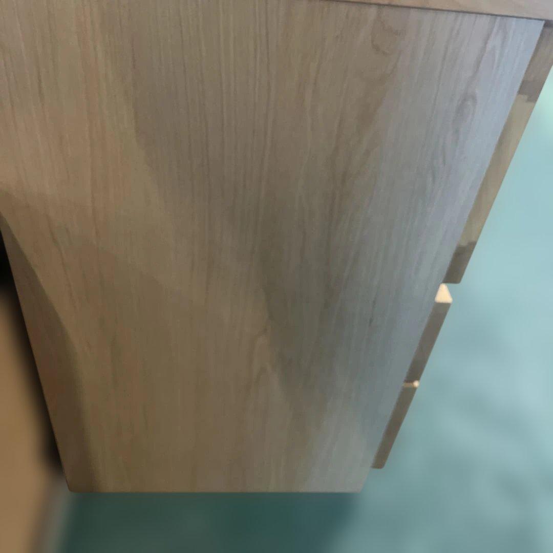 木製テレビ台 引き出し付き ガラス付き インテリア 家具