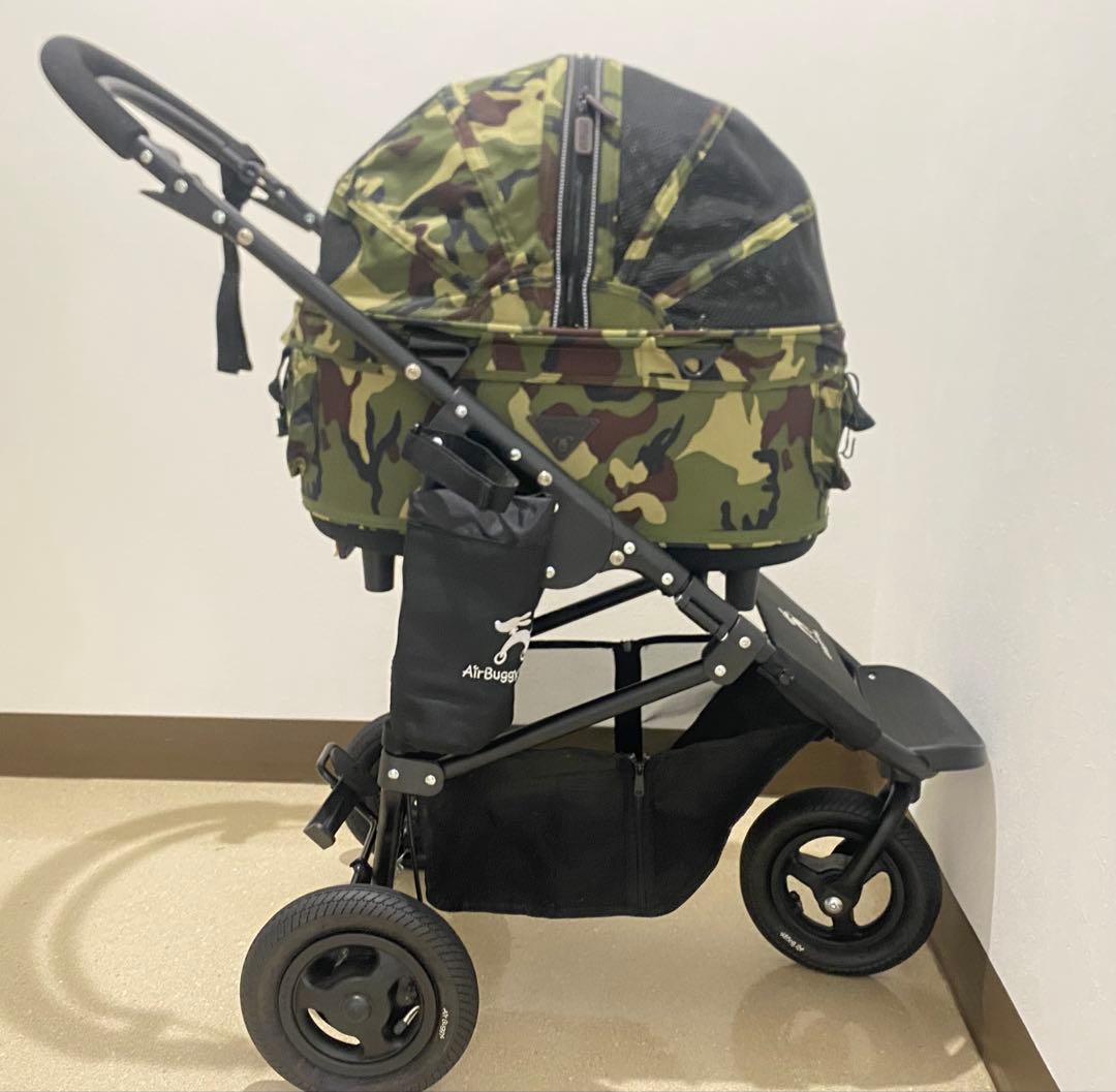 Air Buggy for dog DOMEエアバギー ペットカート迷彩