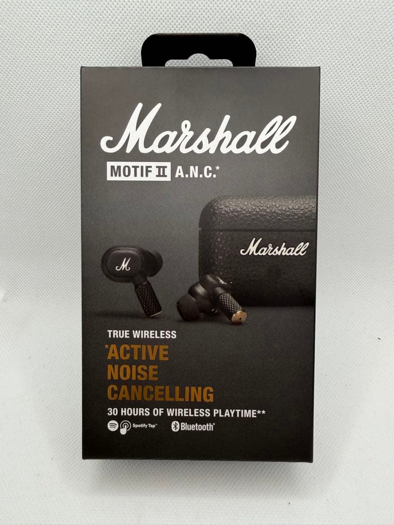 【完全未使用／新品Marshall マーシャル　イヤホン純正品Bluetooth