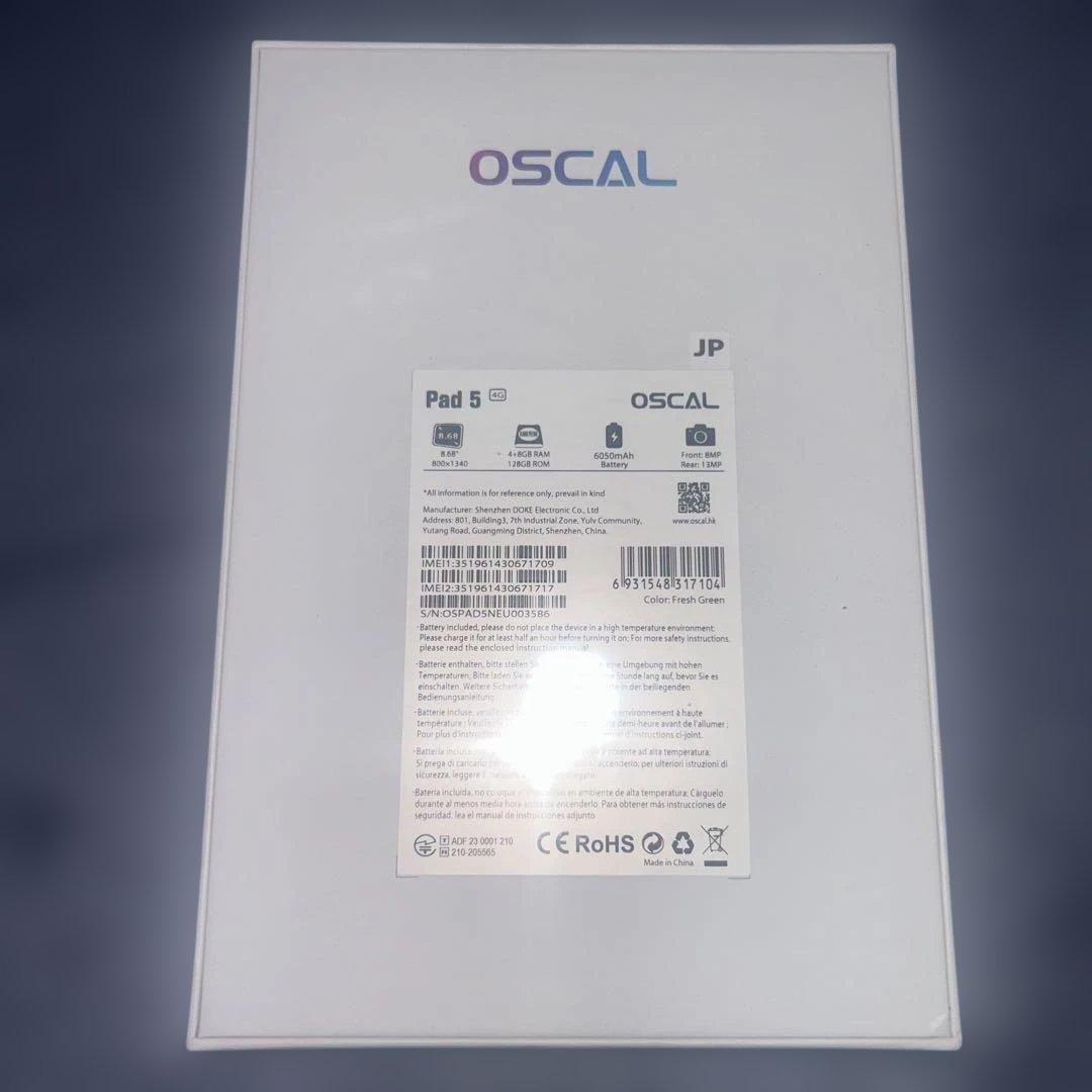 新品未開封OSCAL Pad5 タブレット Android14 128GB
