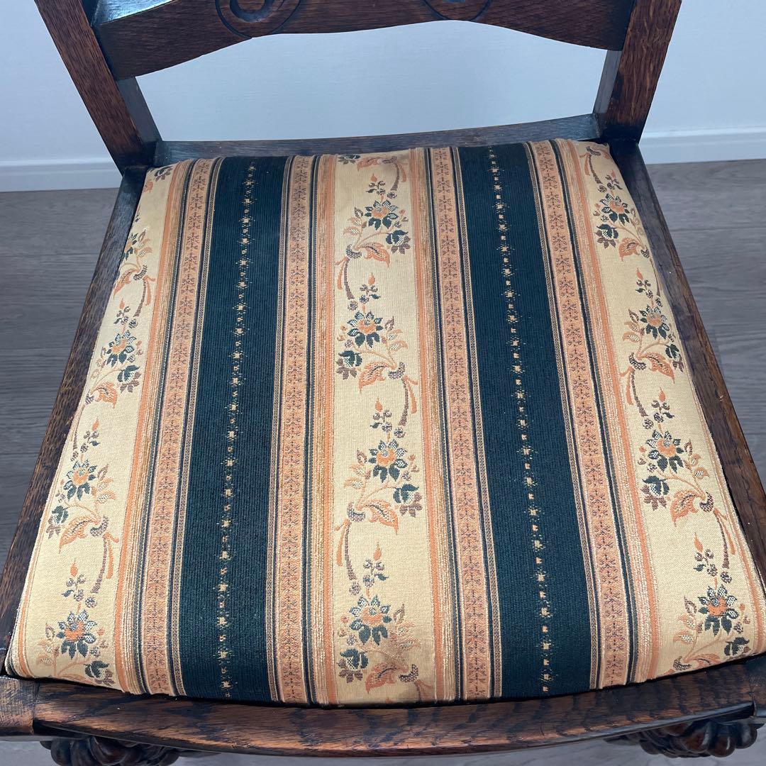 アンティークチェア イス チェア フランス ヨーロッパ 木製　ダイニングチェア①