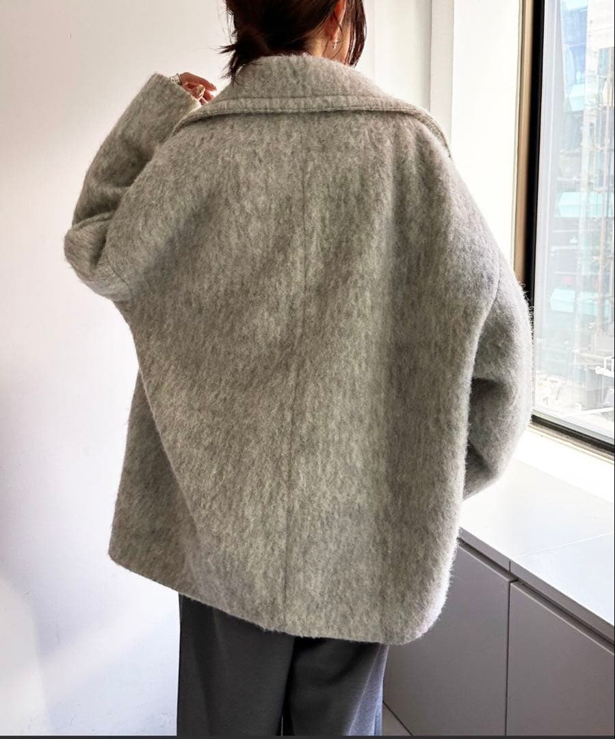 collageコラージュ　ボアピーコート(美品)