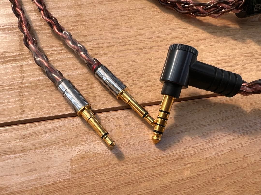 SONY MUC-B20SB2 4.4mm ヘッドホン側3.5㍉換装