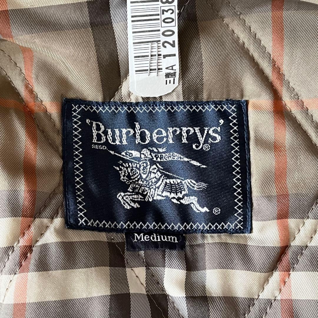 Burberrys　フードジャケット コート ノバチェック 中綿ライナー　玉虫色