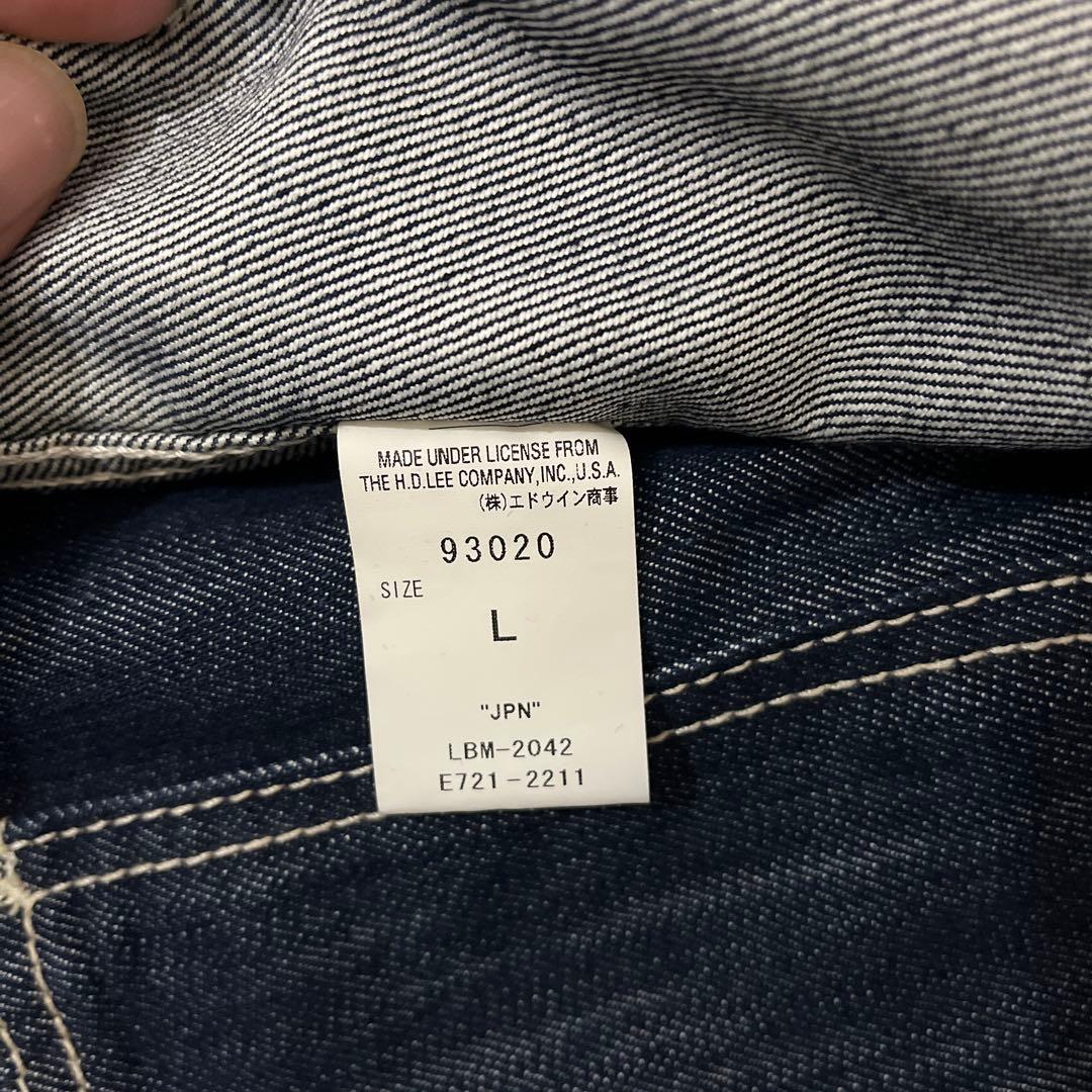 LEE 全農 コラボ つなぎ Ｌ