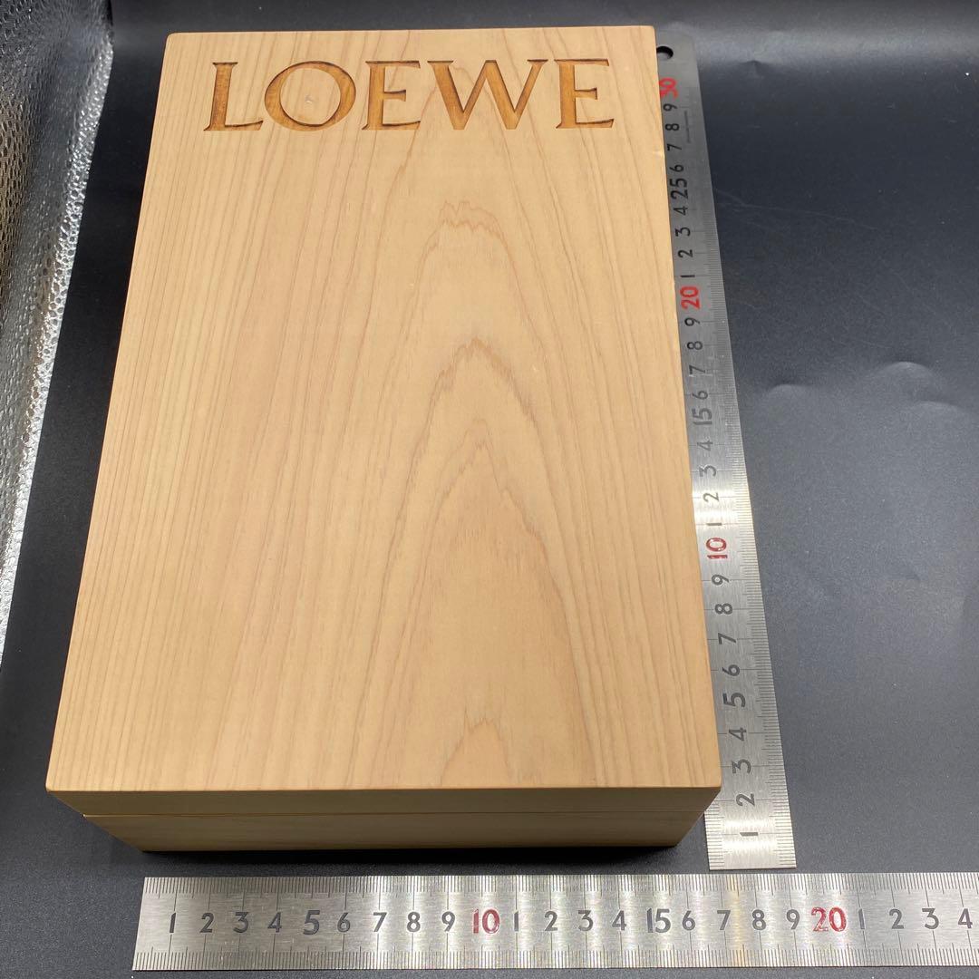 LOEWE　ロエベ　箱　ケース　ウッド　ノベルティ　お中元　　　no.99