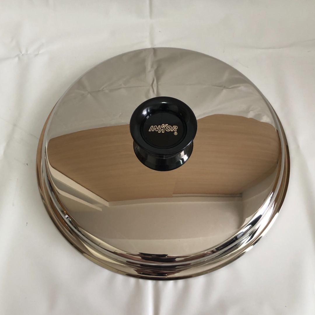 【超美品】 INKOR 大フライパン 直径約27cm インコア 蓋つき