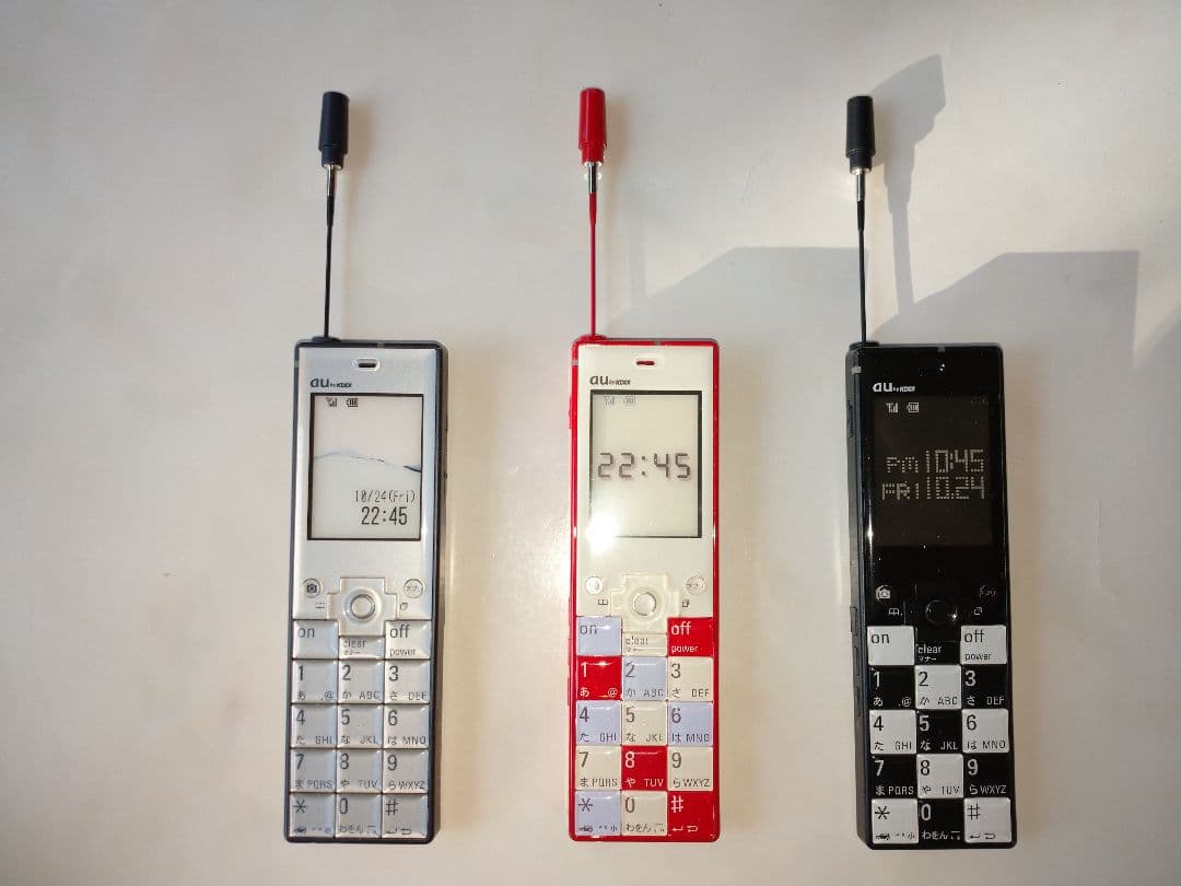 携帯電話　モックアップ　ガラケー