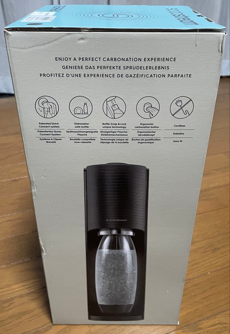 ⭐️新品　ソーダストリーム TERRA SSM1101 ブラック　保証書あり⭐️