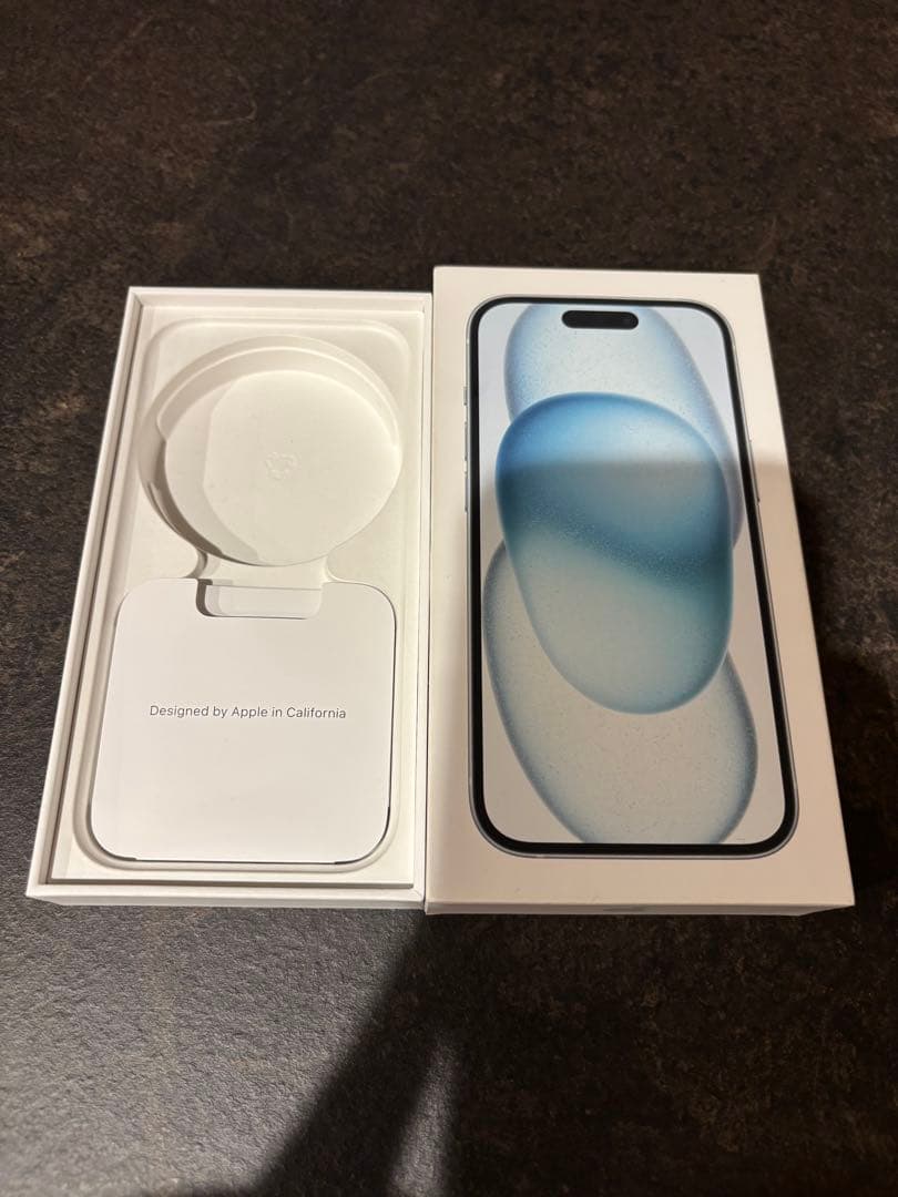 Apple iPhone 15 本体 128GB ブルー