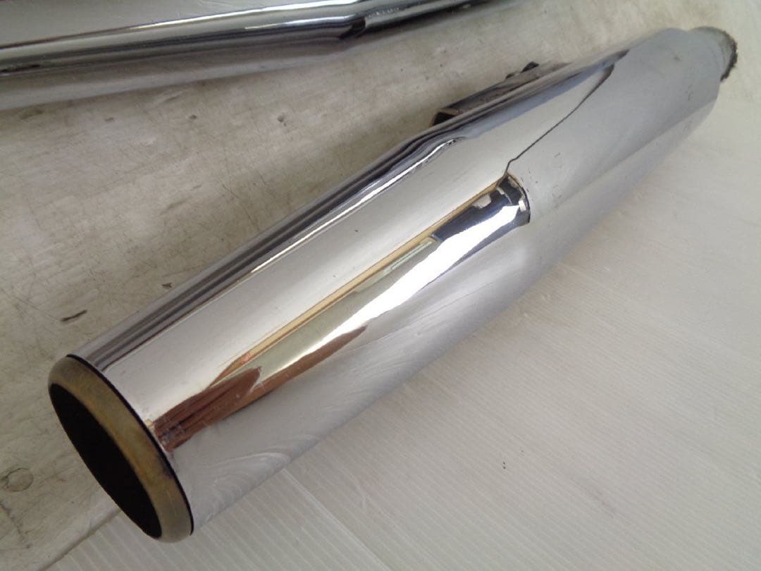 ★ スポーツスター 14年〜 モーターステージ 76テーパーブラス マフラー