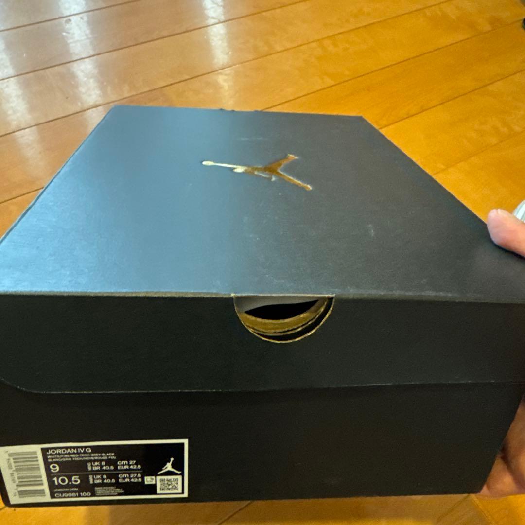 シューズ(男性用) NIKE GOLF AIR JORDAN 4 \"WHITE CEMENT\"