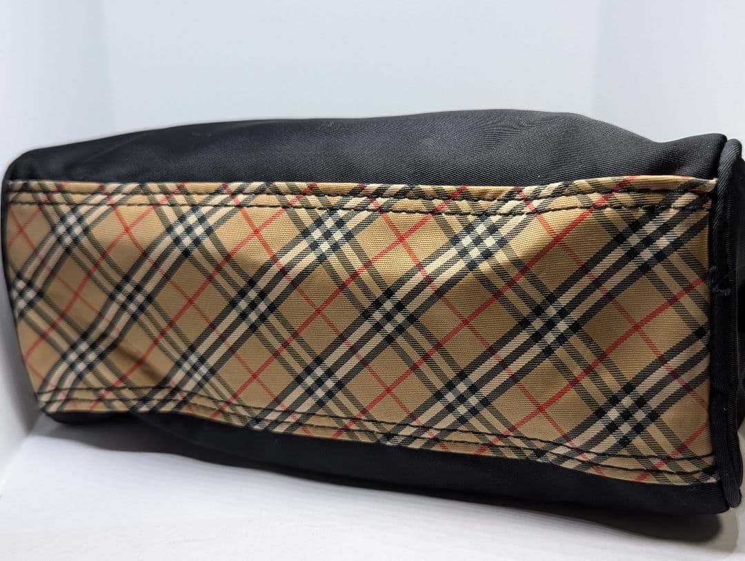 ✨希少廃盤✨バーバリー ノバチェック ミニボストン ハンドバッグ ポーチ