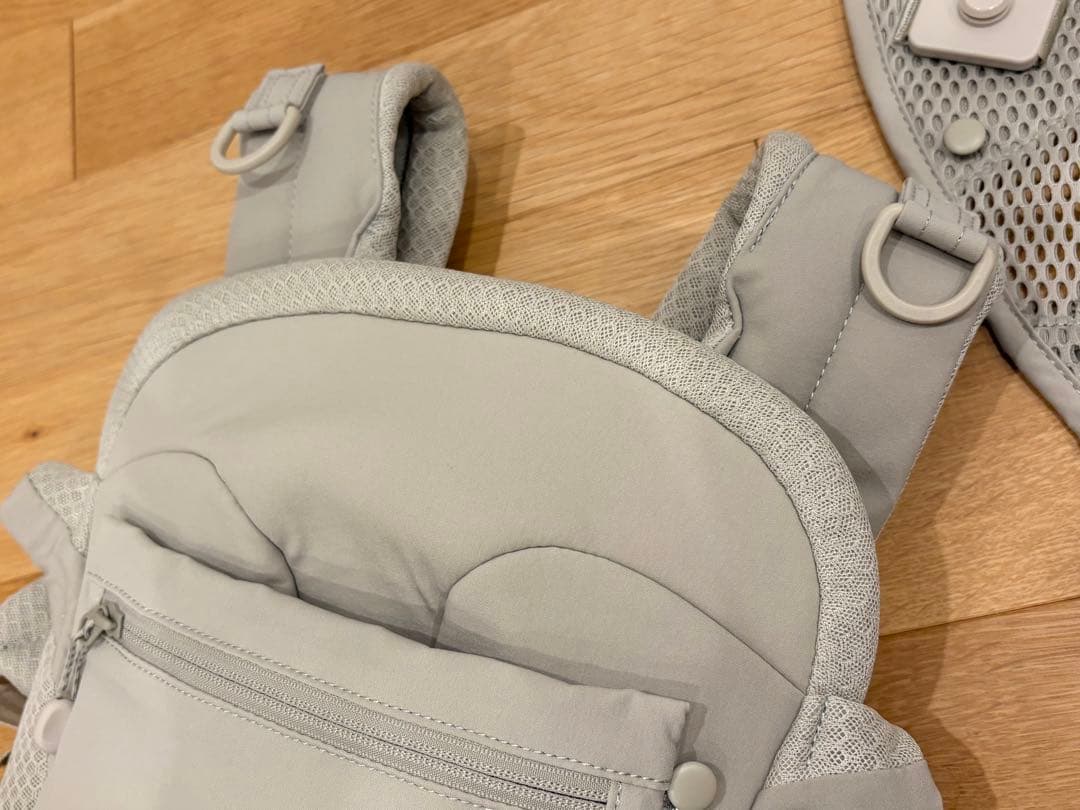 ちょこりん　　✴︎極美品✴︎エアバギー　抱っこ紐　公式バックルカバー付き！