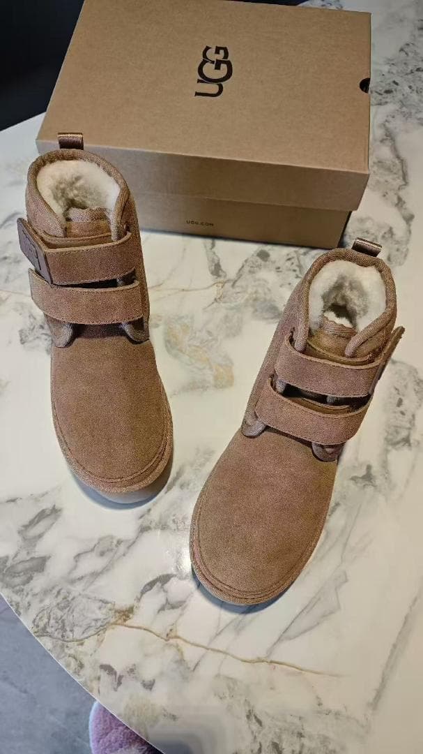 UGG アグ ムートン ブーツ 厚底 24cm
