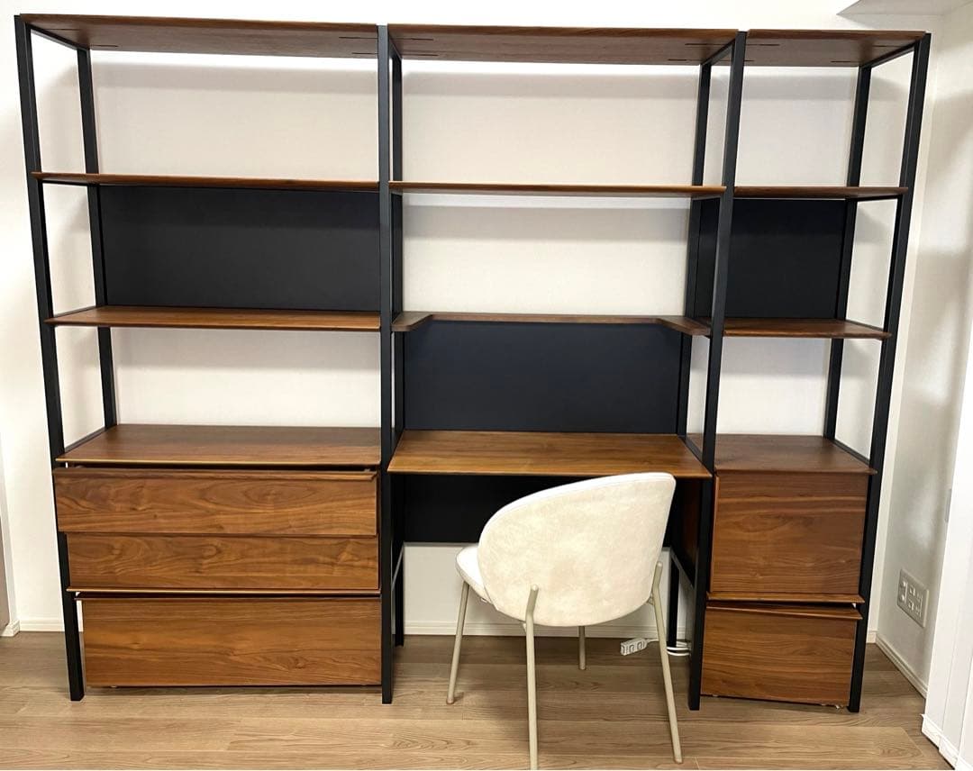 LIVING HOUSE シェルフ　ラック　デスク　棚　キャビネット