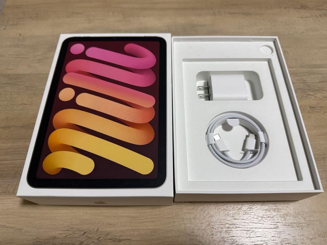 iPad mini A17pro 256GB 第7世代 スターライト+ケース付き