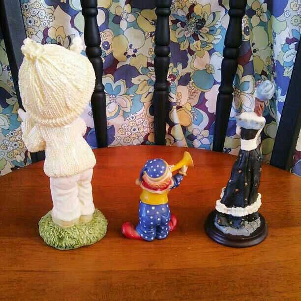 レトロな置物♡4点(アリス、クマ売り切れ)