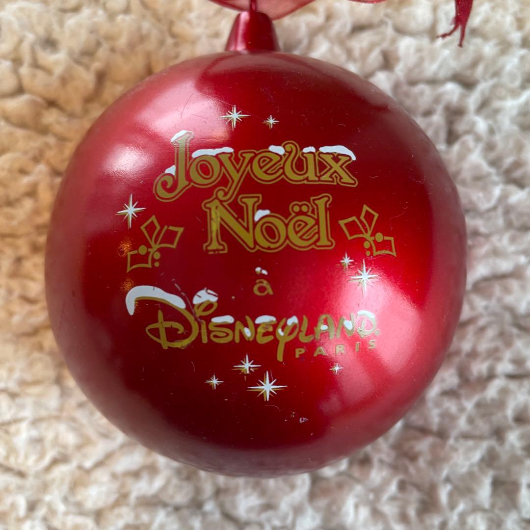 クリスマスオーナメント　ディズニーランドパリ