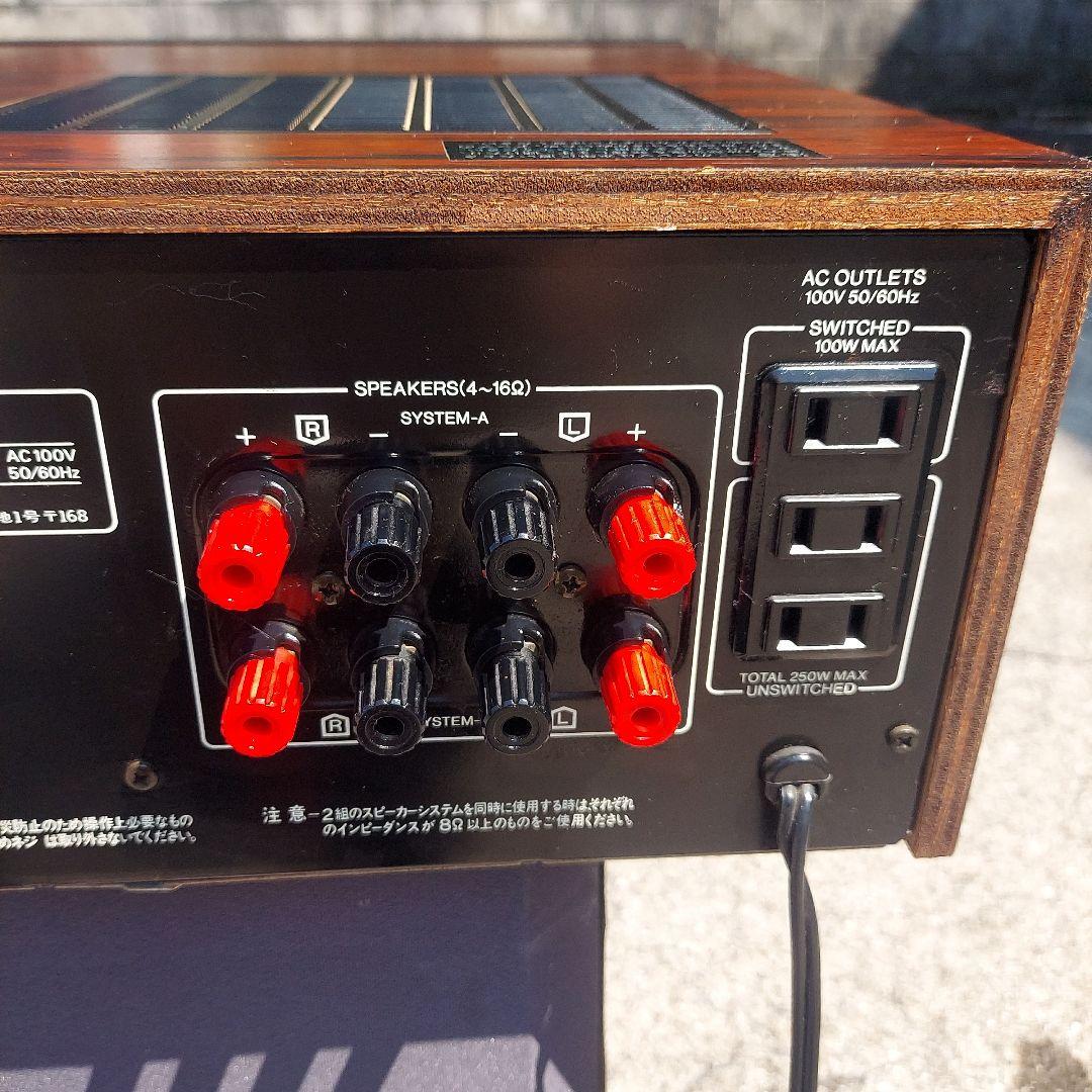 サンスイステレオアンプAU-D707F