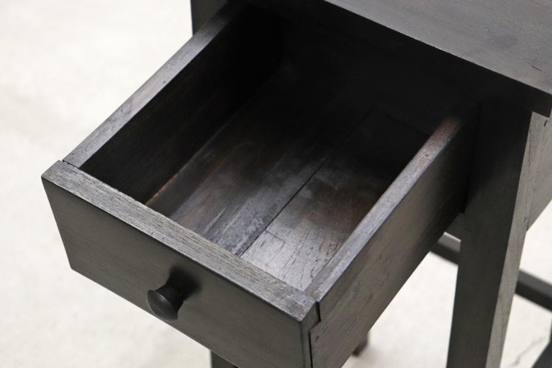 無垢材 花台 展示台 サイドテーブル コンソール クラシカル ヴィンテージ