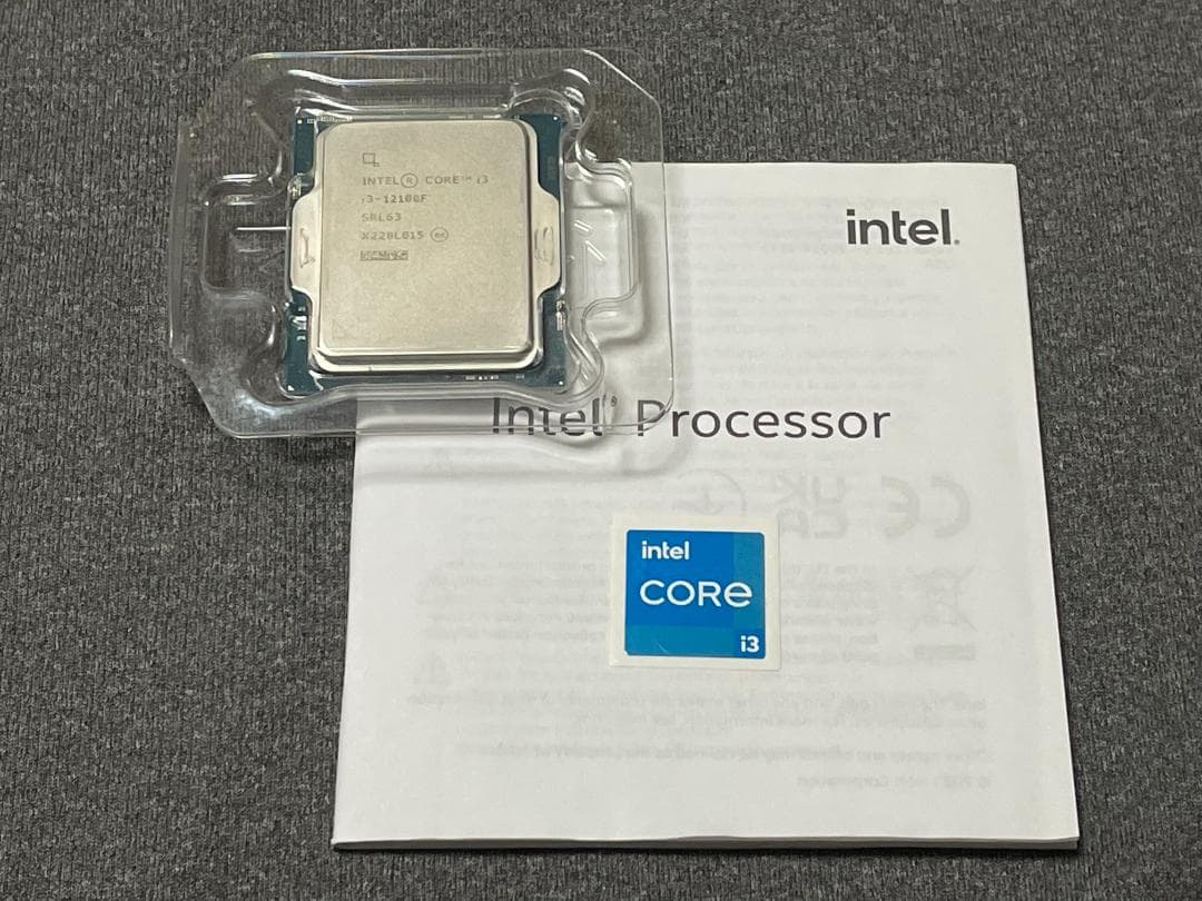 ク*ン様 Intel Core i3-12100F CPU