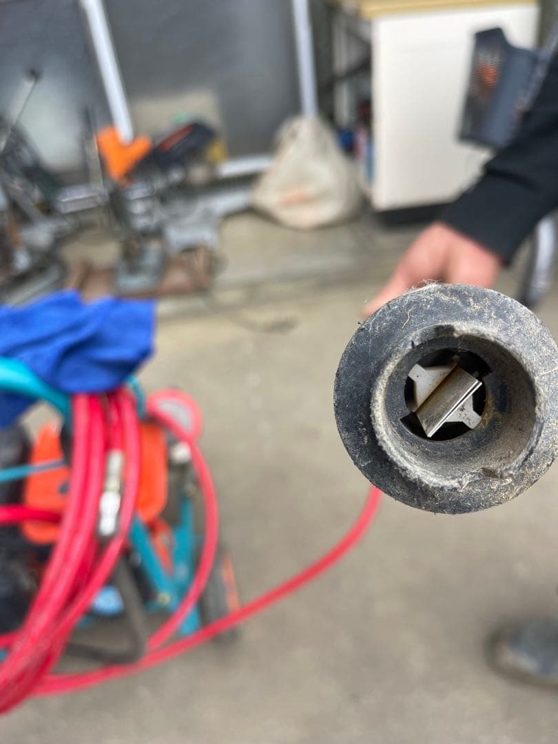 ＜中古未整備現状品＞　高圧洗浄機本体 ガソリンエンジン（クボタ）