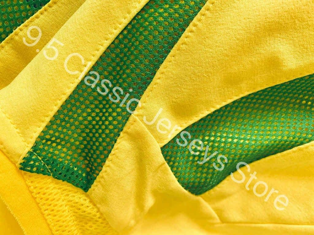 ブラジル代表 2002 ホーム ユニフォーム 長袖 選手仕様