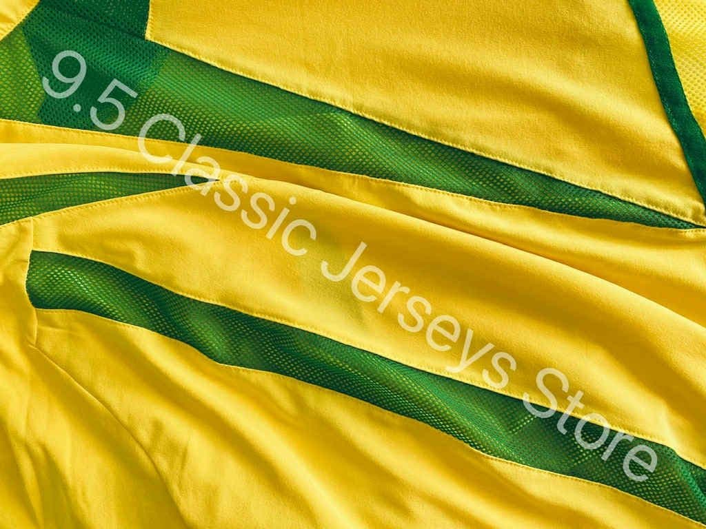 ブラジル代表 2002 ホーム ユニフォーム 長袖 選手仕様