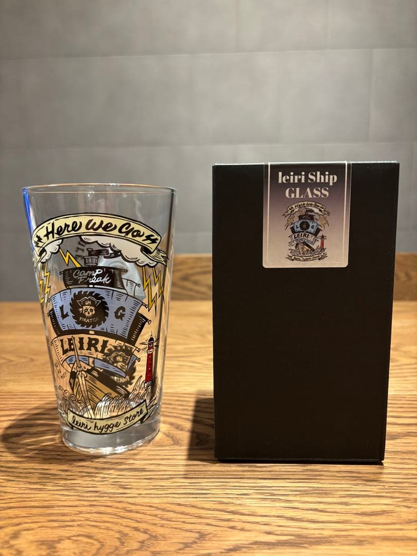 【新品未使用】leiri ship グラス グラインドロッヂ レイリーヒュッゲ