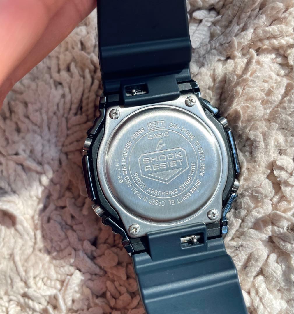 G-SHOCK メタルカバードGM-2100N-2AJF ネイビー