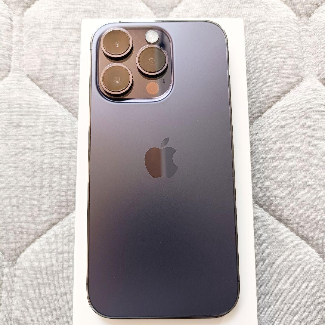 Apple iPhone14pro 256GB simフリー ディープパープル