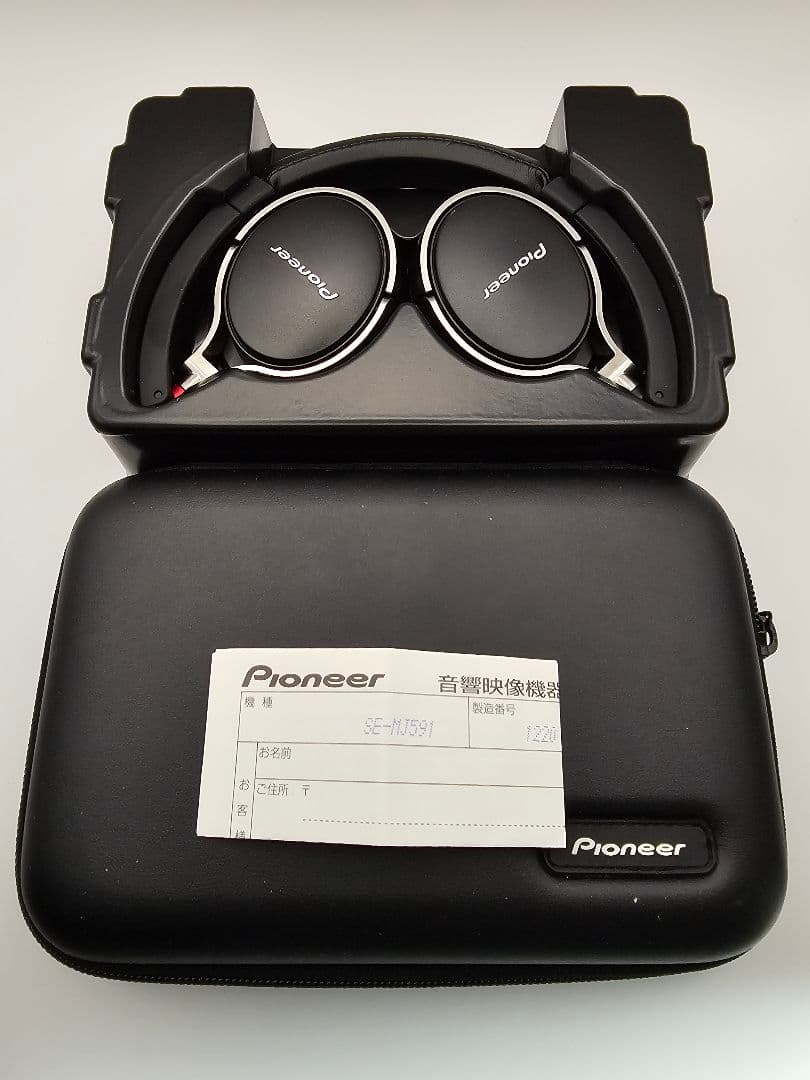 Pioneer パイオニア SE-MJ591 ヘッドホン 新品未使用