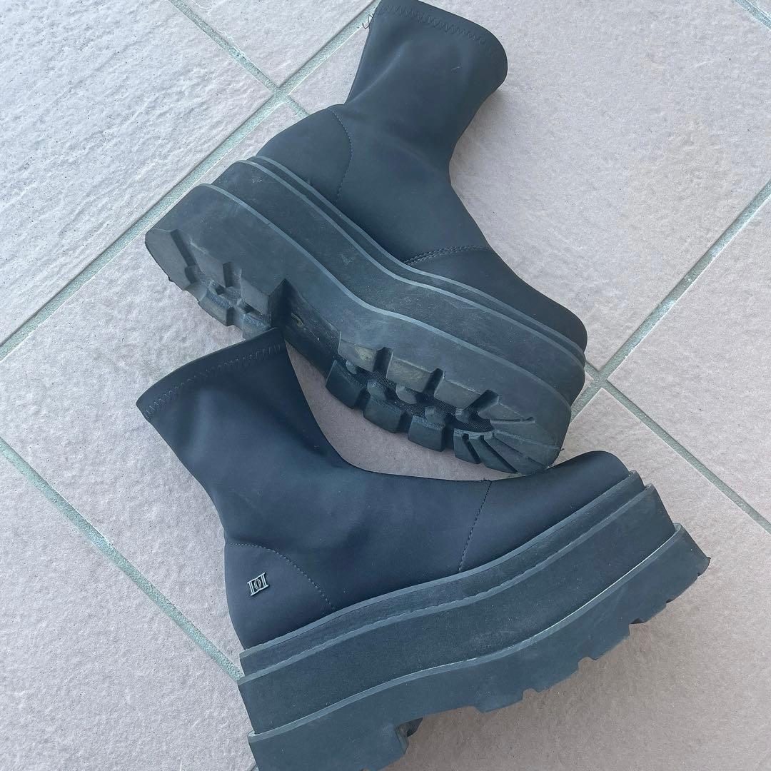 Darich ダーリッチ 美品 ウルトラストレッチフラットショートブーツ M