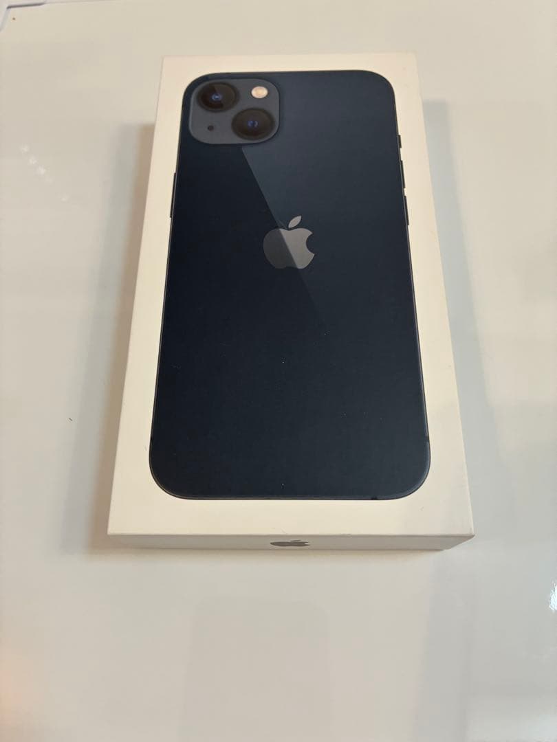 Apple iPhone 13 midnight 本体　箱付き