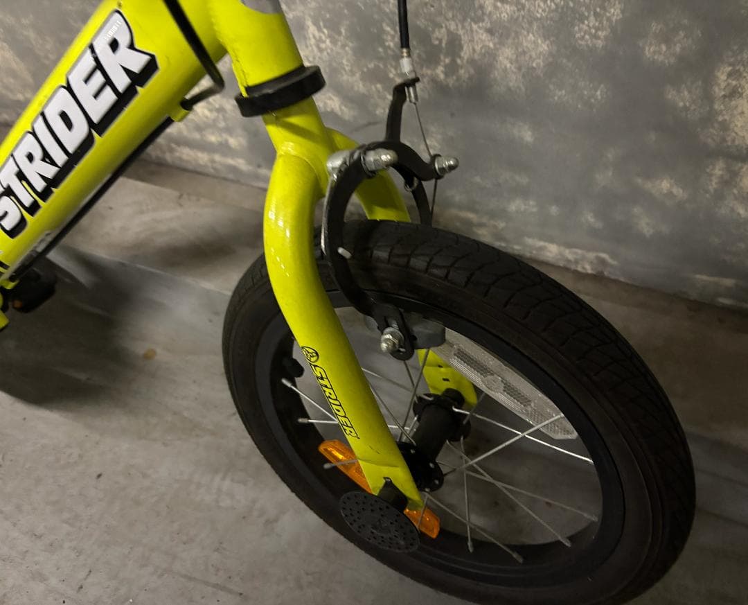 STRIDER 14xキッズバイク イエロー